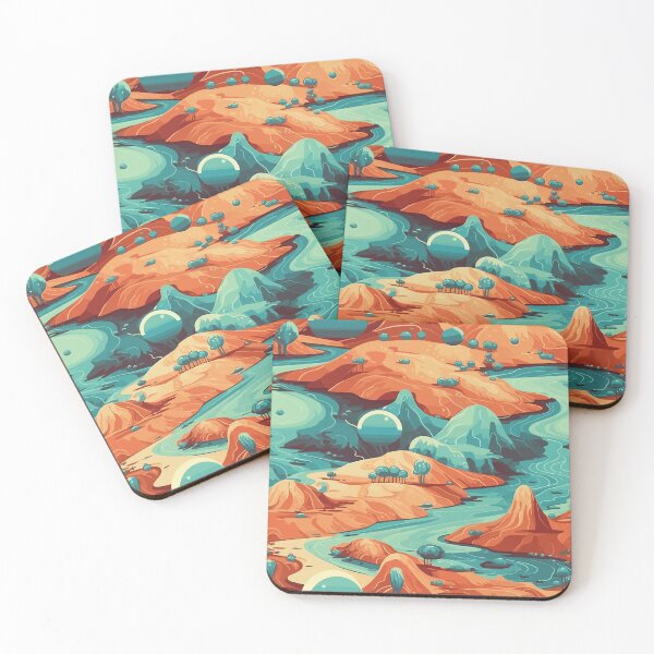 Item preview, Alien Desert Pattern designed and sold by Sleeygoy.