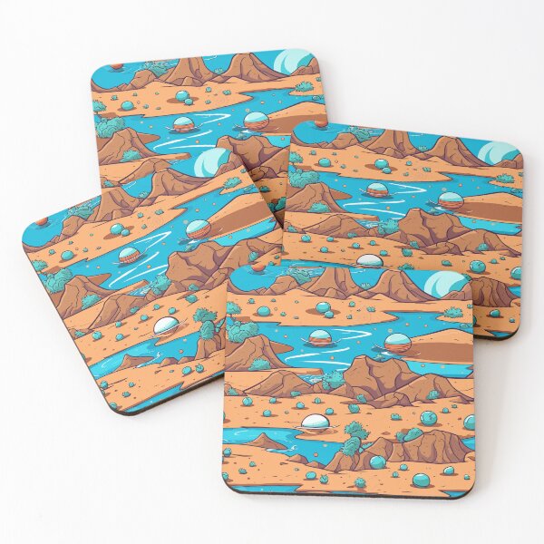 Item preview, Alien Desert Pattern designed and sold by Sleeygoy.