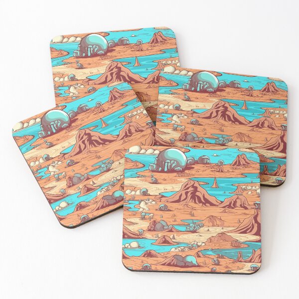 Item preview, Alien Desert Pattern designed and sold by Sleeygoy.