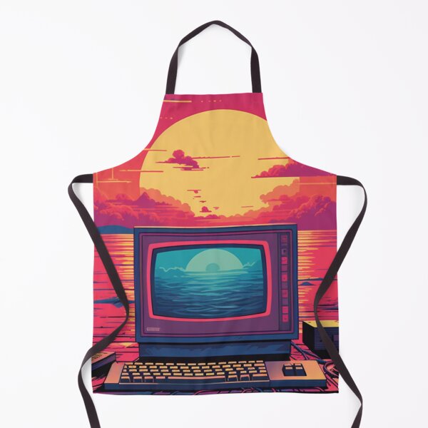 Item preview, Retro Futuristic Computer Synthwave Sun designed and sold by Nightarcade.