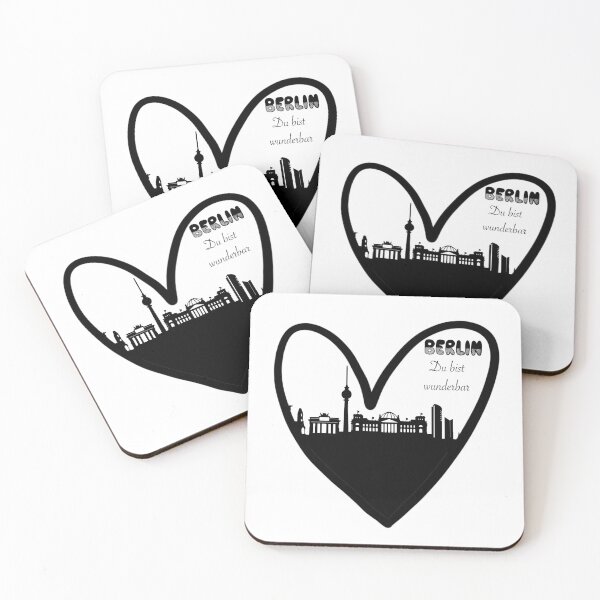 Item preview, Berlin love designed and sold by SketchyPedals.
