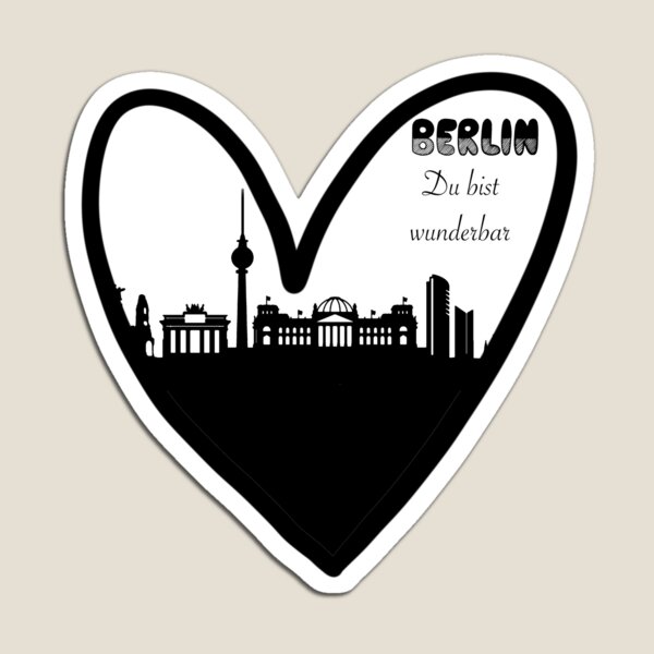 Item preview, Berlin Liebe designed and sold by SketchyPedals.
