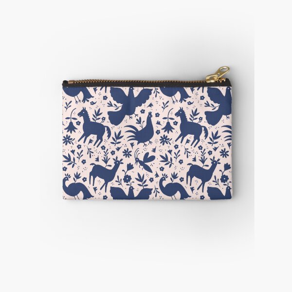Item preview, Otomi in navy and blush designed and sold by Daniella Germain.