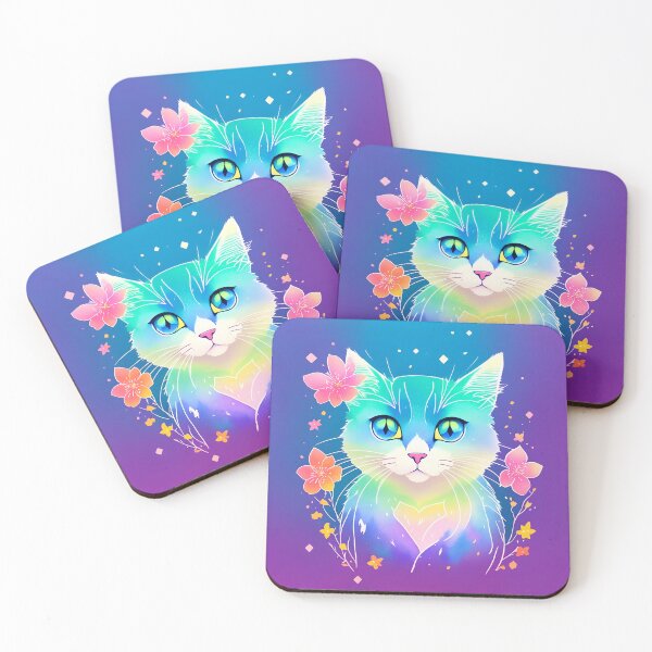 Item preview, Blue cat designed and sold by ViktorVigo.