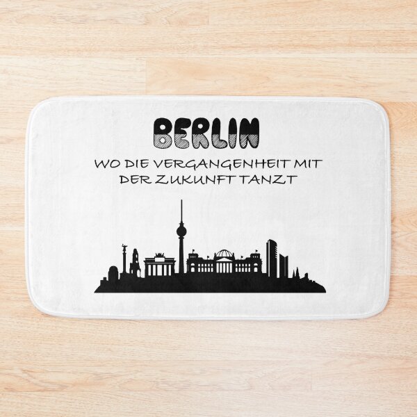 Item preview, Berlin, where the past dances with the future designed and sold by SketchyPedals.