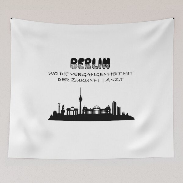 Item preview, Berlin, where the past dances with the future designed and sold by SketchyPedals.