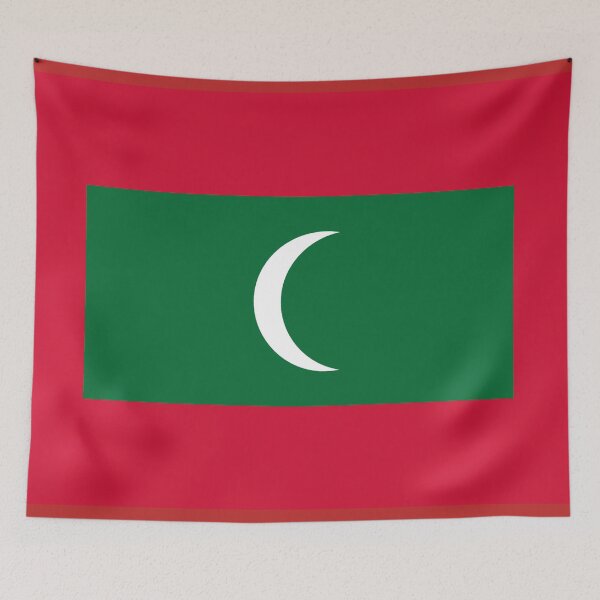 Item preview, Maldiven flag designed and sold by MPDesign84.