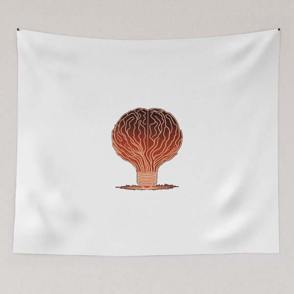 Item preview, brain idea, red designed and sold by ViktorVigo.
