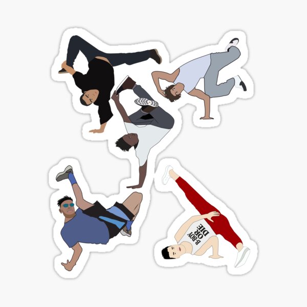 Item preview, Hip Hop Break Dancers Pack designed and sold by EnergyMArt.