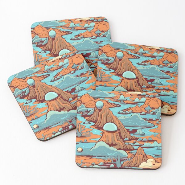 Item preview, Alien Desert Pattern designed and sold by Sleeygoy.