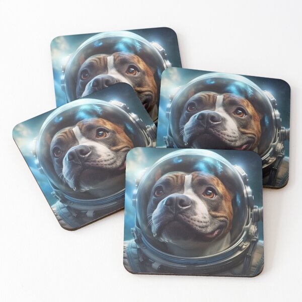 Item preview, Space Staffy designed and sold by JackBexDesign.