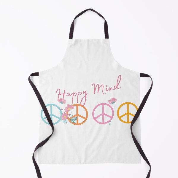Item preview, happy mind feel free enjoy life feel happy flowers peace freedom vaintage designed and sold by DESIGNIRIS.