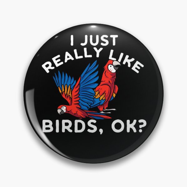 Item preview, I Just Really Like Birds Parrot Macaw Pet designed and sold by Pubi.