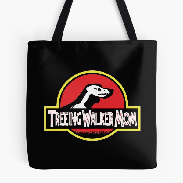 Item preview, (For Dark Background) Jurassic Treeing Walker Coonhound Mom designed and sold by More Cute Dogs.