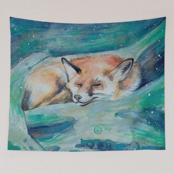 Item preview, Sleeping Fox designed and sold by Marianne Elvan Barfoed.