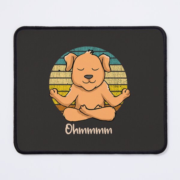 Item preview, Meditation Dog Yoga Dog designed and sold by JeanAFalcone.