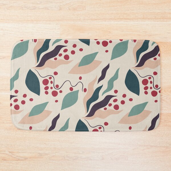 Item preview, Leaves and berries abstract seamless pattern designed and sold by Acim0.
