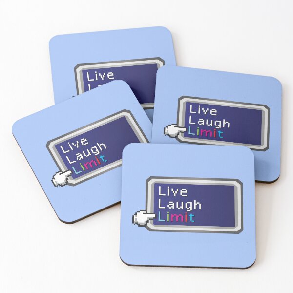 Item preview, Copy of Final Fantasy "Live Laugh Limit" (Colour text) designed and sold by Jye O'Toole.