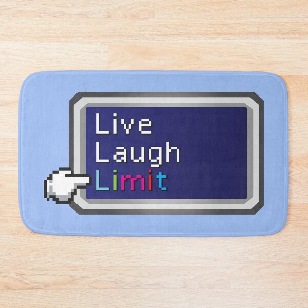 Item preview, Copy of Final Fantasy "Live Laugh Limit" (Colour text) designed and sold by Jye O'Toole.