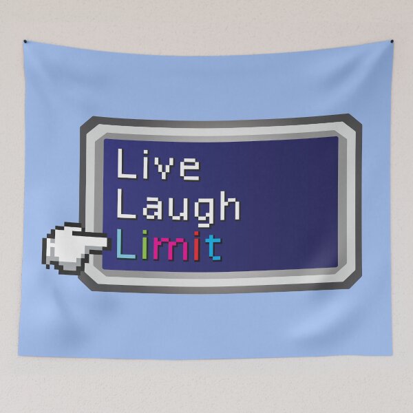 Item preview, Copy of Final Fantasy "Live Laugh Limit" (Colour text) designed and sold by Jye O'Toole.