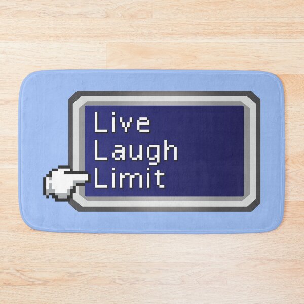 Item preview, Final Fantasy "Live Laugh Limit" (White text) designed and sold by Jye O'Toole.