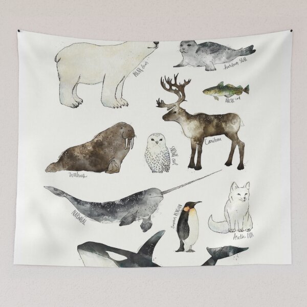 Item preview, Arctic & Antarctic Animals designed and sold by vusyr354.