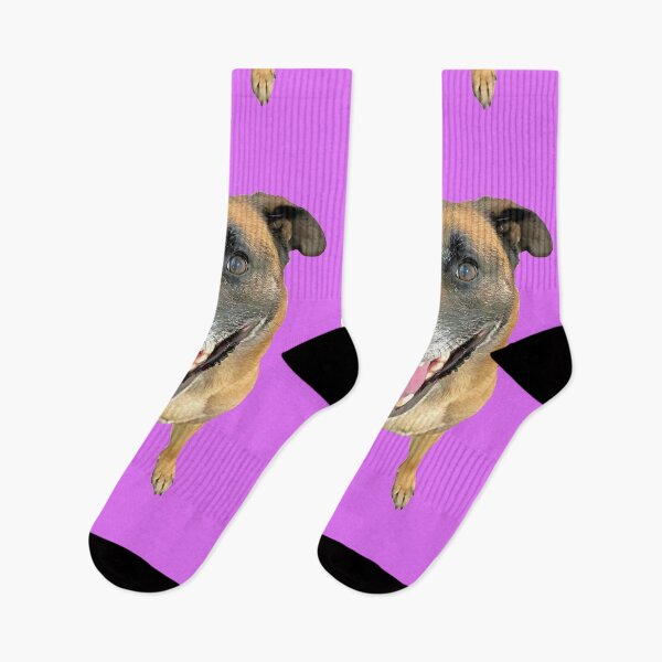 Artikelvorschau, Fröhliches lächelndes, liebenswertes Mutt-Hunde-Design entworfen und verkauft von CoupleCrafters.
