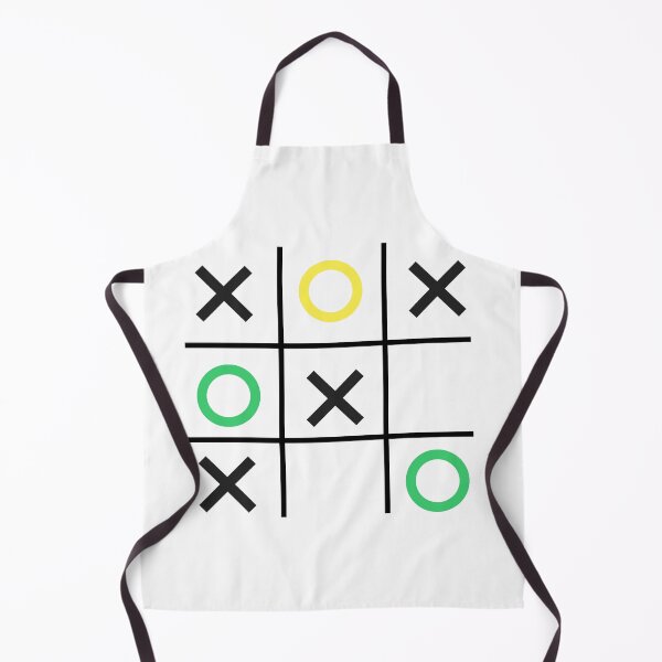 Item preview, Tic-Tac-Toe, Xs & Os, Noughts & Crosses (green/yellow/black) designed and sold by Obawan.