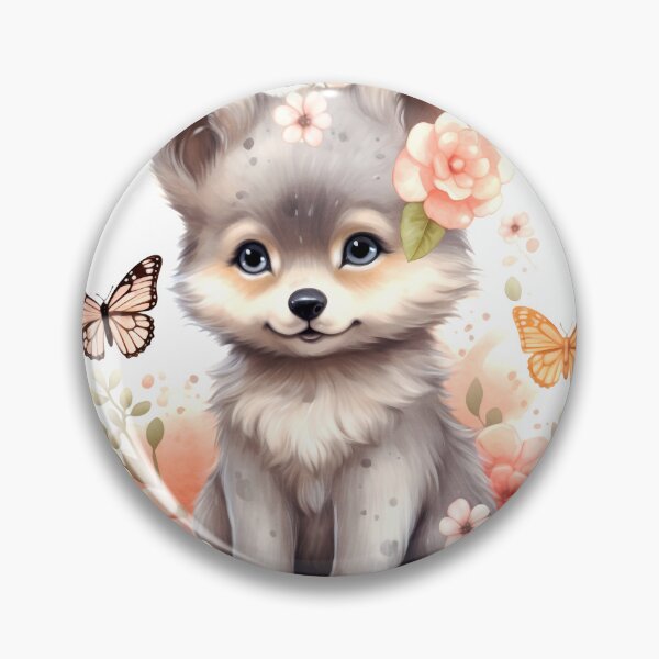 Item preview, Wolf Animal Clipart, North America Animal, American Fauna Art, American Mammal, Wildlife Species, Watercolor Graphic designed and sold by CoolorPaint.