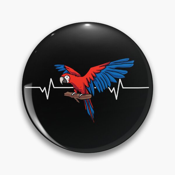 Item preview, Parrot Heartbeat Macaw Pet Birdlover designed and sold by Pubi.