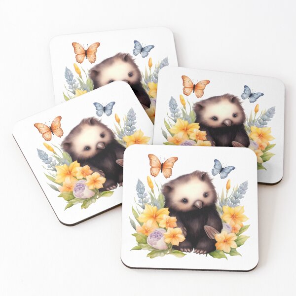 Item preview, Ant Eater Animal Clipart, South America Animal, Tropical Fauna Art, American Mammal, Jungle Wildlife, American Cute designed and sold by CoolorPaint.