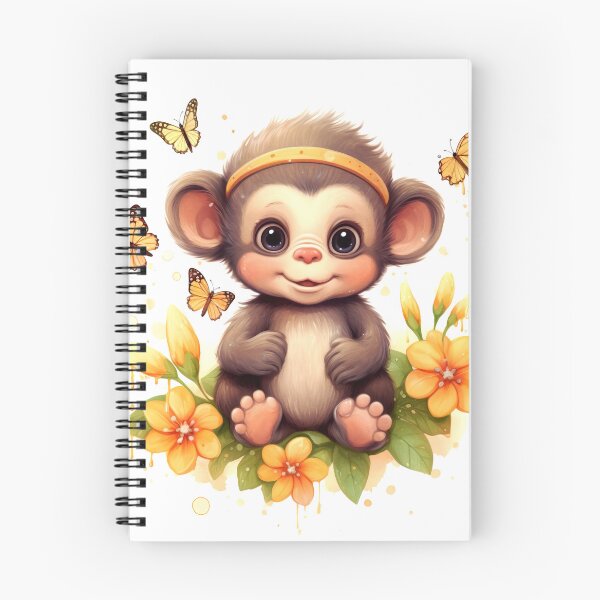 Item preview, Capuchin Animal Clipart, South America Animal, Tropical Fauna Art, American Mammal, Jungle Wildlife, American Cute designed and sold by CoolorPaint.