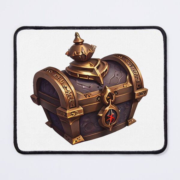 Item preview, 5e magic item: Chest with golden frame designed and sold by Dungeon-Depot.