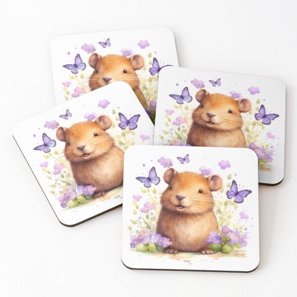 Item preview, Capybara Animal Clipart, South America Animal, Tropical Fauna Art, American Mammal, Jungle Wildlife, American Cute designed and sold by CoolorPaint.