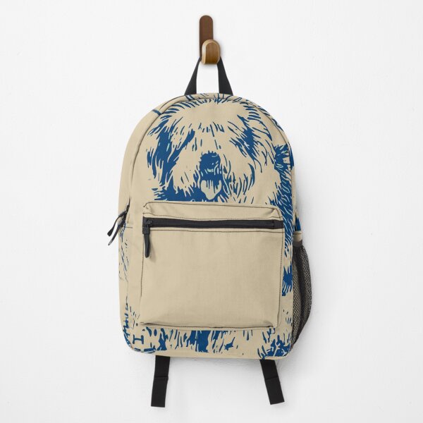 Item preview, Old English Sheepdog Vintage Art Dog Vintage Poster Art designed and sold by ElegantCat.