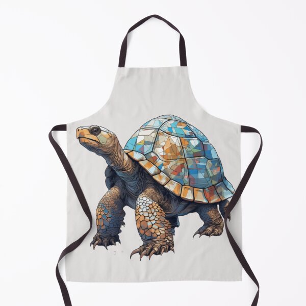 Item preview, Galapagos Tortoise in Galapagos Mosaic Style designed and sold by KMQN.