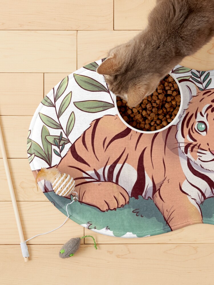 Pet Mat, Tiger Cub designed and sold by Melissa Jan