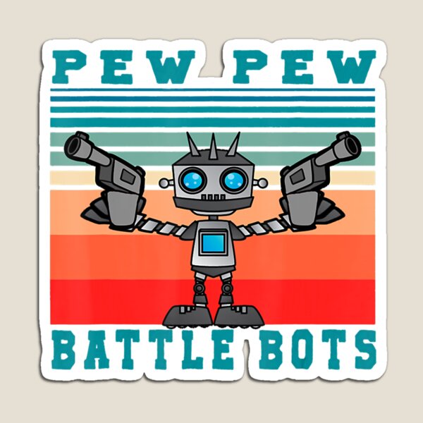 Item preview, Battle Bot Robot Fighting Bots Combat designed and sold by henoja.