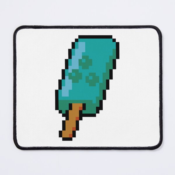 Item preview, Pixel Blueberry popsicle - pixel food art designed and sold by LittleFoodShop.