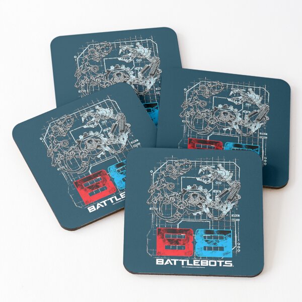 Item preview, Battle_Bots Robot Schematics Logo Premium  designed and sold by henoja.