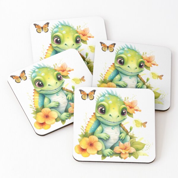 Item preview, Iguana Animal Clipart, South America Animal, Tropical Fauna Art, American Mammal, Jungle Wildlife, American Cute designed and sold by CoolorPaint.