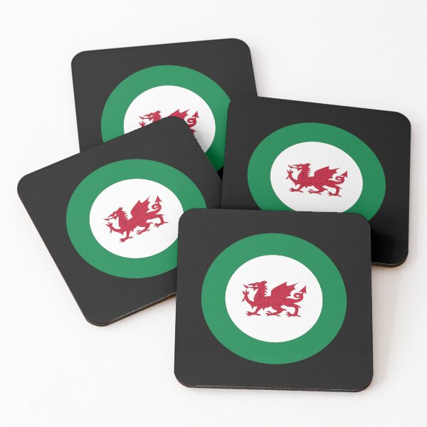 Item preview, Welsh Dragon Retro Mod Roundel  designed and sold by SalenyGraphic.