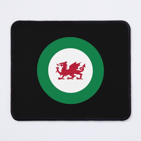 Item preview, Welsh Dragon Retro Mod Roundel designed and sold by SalenyGraphic.