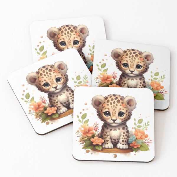 Item preview, Jaguar Animal Clipart, South America Animal, Tropical Fauna Art, American Mammal, Jungle Wildlife, American Cute designed and sold by CoolorPaint.