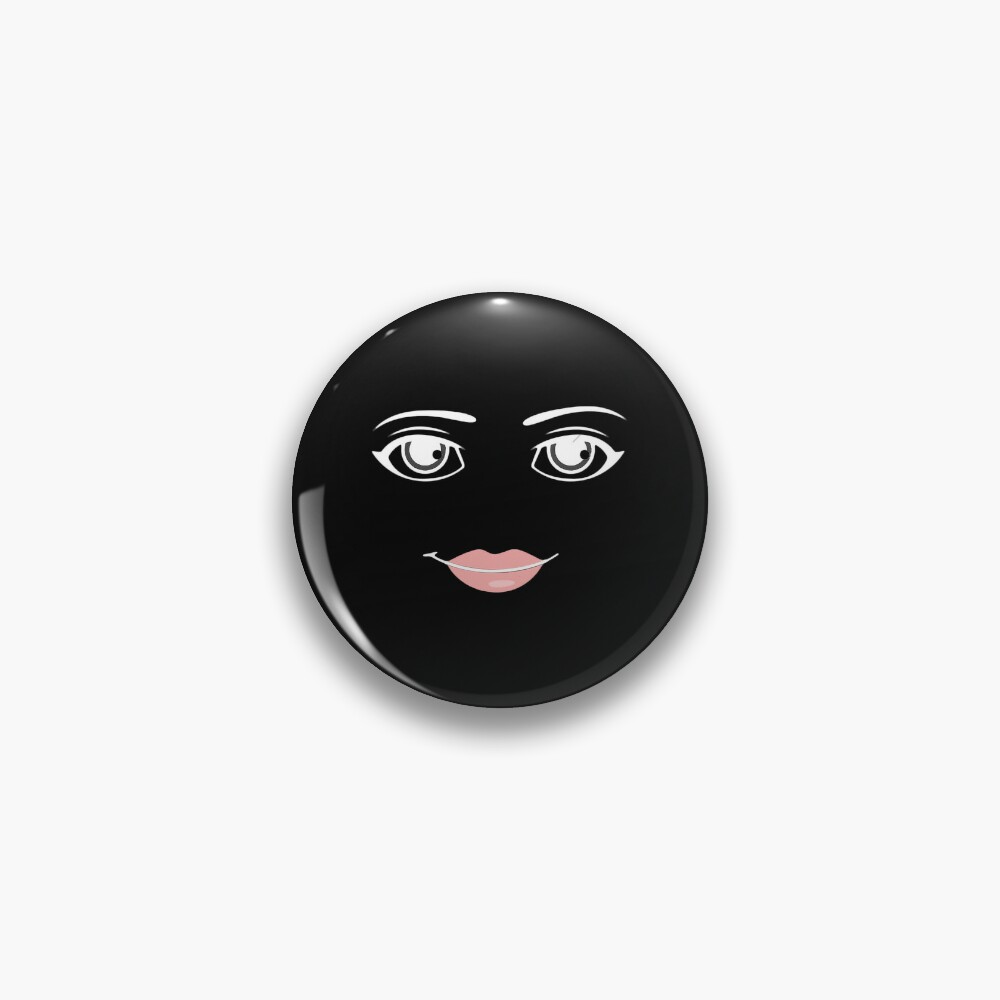 Roblox Woman face Pin for Sale by Flop Shop