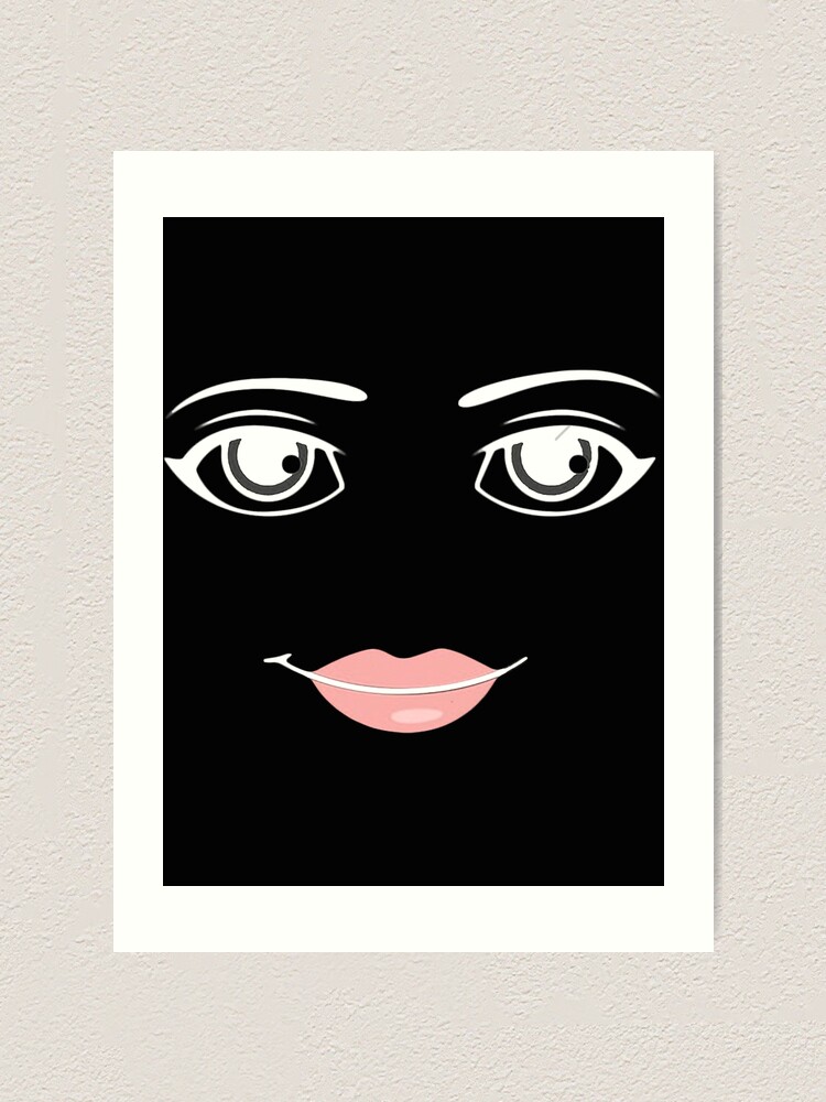 woman face roblox Art Board Print for Sale by CoreyArms