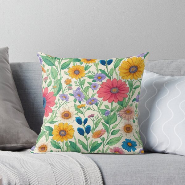 Item preview, Meadow Flowers Pattern designed and sold by suryaperi.