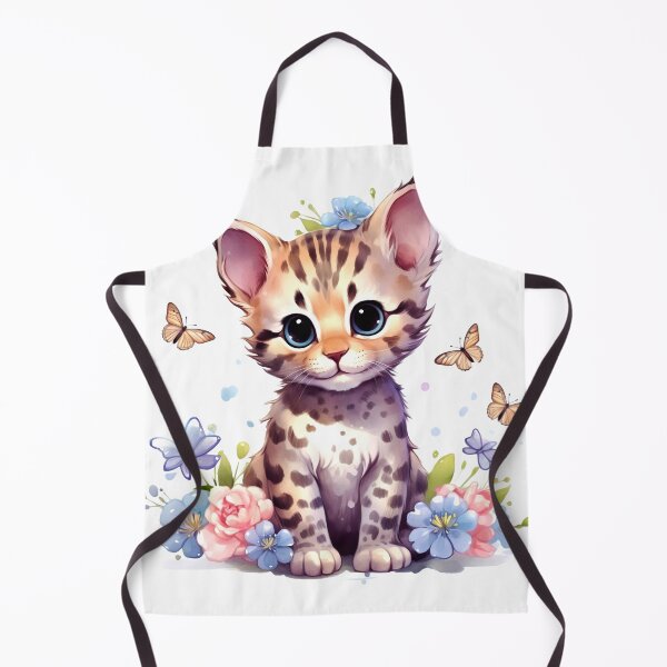 Item preview, Ocelot Cat Animal Clipart, South America Animal, Tropical Fauna Art, American Mammal, Jungle Wildlife, American Cute designed and sold by CoolorPaint.