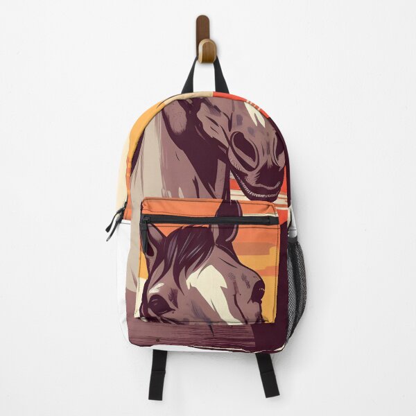 Item preview, Vintage horses portrait draw designed and sold by Art Happens.