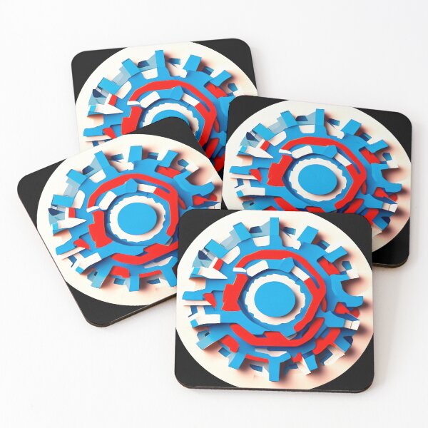 Item preview, Abstract Psychedelic Gear Wheel designed and sold by Peter Kraaibeek | Generative Designs and Car Art.